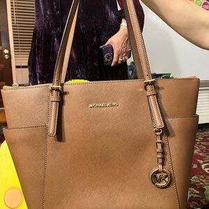 Michael Kors Brown Tote Bag